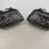 AUDI A3- 97/00; MODİFİYE FAR LAMBASI SAĞ/SOL SET 2 PARÇA ELEKTRİKLİ/MANUEL SİYAH (H7/H1)(TYC)