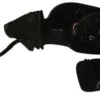 AUDI A3- 97/00; KAPI AYNASI SAĞ ELEKTRİKLİ/ISITMALI SİYAH (TW) 8L18585323FZ