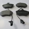 AUDI A4- 00/01; ÖN FREN BALATASI 1,6/1,8T/1,9TDI/2,0/2,0FSI/2,4(2 KABLOLU)DİSK)(119,4X69,5X19)BRAMAX 8E0698151B