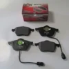 AUDI A100- 92/95; ÖN FREN BALATASI 2,0/2,4D/2,5TDI/2,6/2,8 (2KABLOLU)(DİSK)(156,4X73,8X19,5)(FMK) 4A0698151A