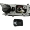 SKODA OCTAVIA- 01/10; FAR LAMBASI SAĞ ELEKTRİKLİ/MOTORSUZ/MERCEKLİ (ŞEFFAF CAM)(8FİŞ)(H4/H3)EUROLAMP 1Z1941018D
