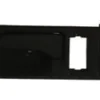 BMW 5 SERI- E34- 88/95; ARKA KAPI İÇ AÇMA KOLU SOL SİYAH (CAM DÜĞME VE KÜL TABLA YUVALI) (TW) 51-228-137-388