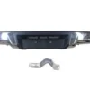 ISUZU D MAX- PICK UP- 17/19; ARKA TAMPON NİKELAJ KAPLAMALI (BAĞLANTI AYAKLARI İLE BİRLİKTE) (TW) 8-98153-274-3