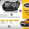 404527 FAR SOL DUSTER (2018-2021) (H7+H1 gündüz farı+park) *MOTORSUZ