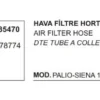 HAVA FİLTRE HORTUMU 35470 PALIO SIENA 1.4 46478774