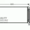 KLİMA RADYATÖRÜ 010ABC060 LINEA 1.3 JTD