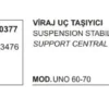 VİRAJ UÇ TAŞIYICI 30377 UNO 60 70 7603476