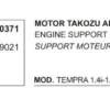 MOTOR TAKOZU ARKA 30371 TEMPRA TIPO TEK DELİK 7629021