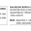 SALINCAK BURCU ALT 10854 MASTER 7700302122 7700302439