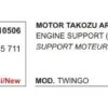MOTOR TAKOZU ARKA 10506 TWINGO 7700425711