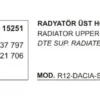 RADYATÖR HORTUMU ÜST 15251 R12 7700537797 7700521706