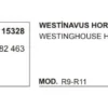 WESTINGHAUSE HORTUMU 15328 R9 R11 (ÖRGÜSÜZ) 7700582463