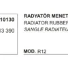 RADYATÖR MESNET LASTİĞİ 10130 R12 7700613390