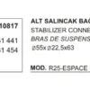 SALINCAK BAĞLANTI TAKOZU ALT 10817 R25 ESPACE-II 7700781441 7700781464