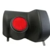 MITSUBISHI L200- PICK UP- 06/15; ARKA TAMPON UCU SOL REFLEKTÖRLÜ/SİYAH PÜTÜRSÜZ(PLASTİK) (EURO BODY) 6410A741