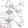 MITSUBISHI L200- PICK UP- 06/15; HAVA FİLTRE KUTUSU ALT GİRİŞ BORUSU (ORİJİNAL) 1505A131T