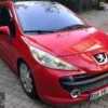 PEUGEOT 207- 06/09; ÖN TAMPON PANJURU ÜST SİYAH (IZGARA)3 KAPI SPORT TİPİ 7414.QC