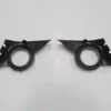 PEUGEOT 207- 06/09; SİS LAMBA KAPAĞI SAĞ/SOL SET (2 PARÇA) SİS DELİKLİ ÇERÇEVESİ GRİ 7452.HX