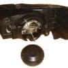 PEUGEOT 106- 97/01; MODİFİYE FAR LAMBASI SAĞ MANUEL SİYAH (H4) (TYC) -