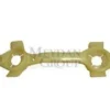 TOYOTA CORONA- AT171- 89/92; ARKA TAMPON BAĞLANTI BRAKETİ İÇ SAĞ/SOL AYNI (ADET) (UZUN TİP) XL T 52155-20260