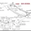 NISSAN PRIMERA- P11- 00/02; ÖN TAMPON DEMİRİ ÜST (EAGLE BODY) 62290-9F530