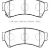 MAZDA 6- SD- 2006; ÖN FREN BALATASI (DİSK) (136.7X48.6X16.5)(DAIWA) GSYD3328Z9C