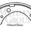 HONDA CIVIC- SD/HB- 92/95; ARKA FREN PABUCU (100X35) (DAIWA) 43153-SA5-003