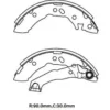 HYUNDAI ATOS- 98/03; ARKA FREN PABUCU (90X30) (DAIWA) 58305-02A10