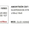 AMORTİSÖR BİLYASI ÜST 10503 CLIO KANGO TWINGO 6001025850