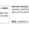MOTOR TAKOZU ARKA 10480 KANGO 1.9D 7700426193 7700415088