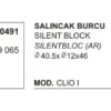 SALINCAK BURCU 10491 CLIO-I (Q40.5XQ12X46) 7700799065
