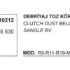 DEBRİYAJ TOZ KÖRÜĞÜ 10212 R9 R11 R19 MEGANE-I 7700856630